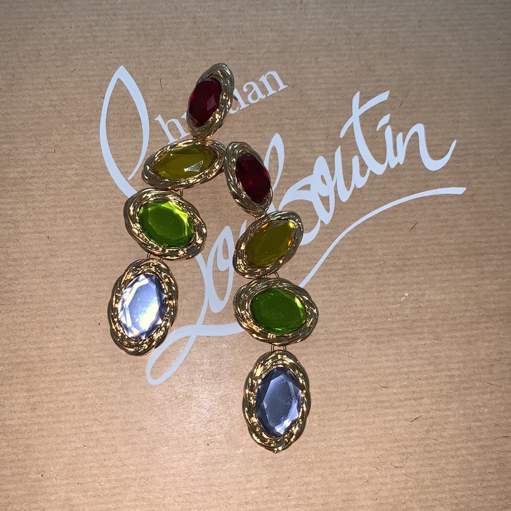 Gemstone Ruby Earrings - image 5